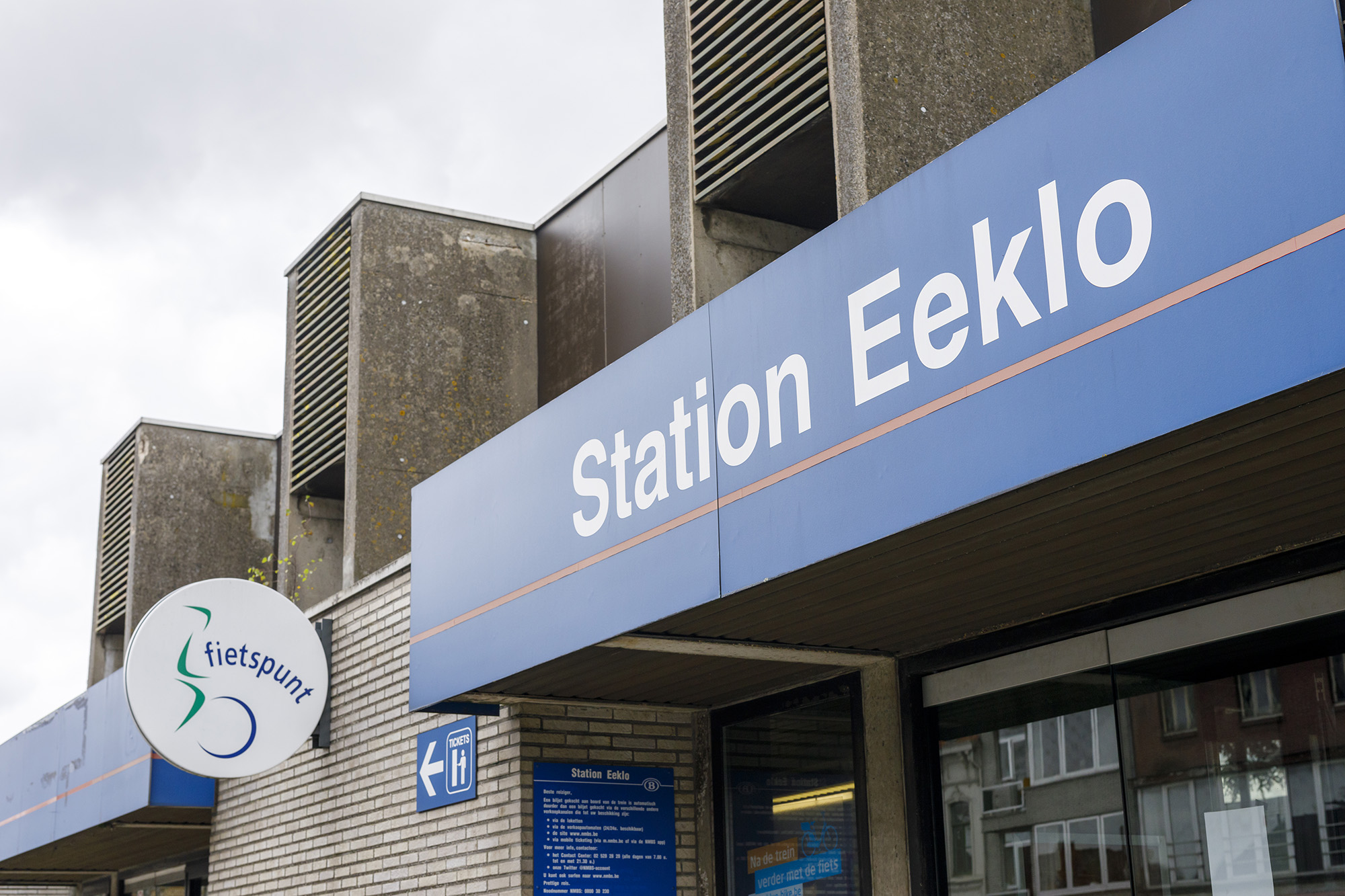 Ingang station Eeklo
